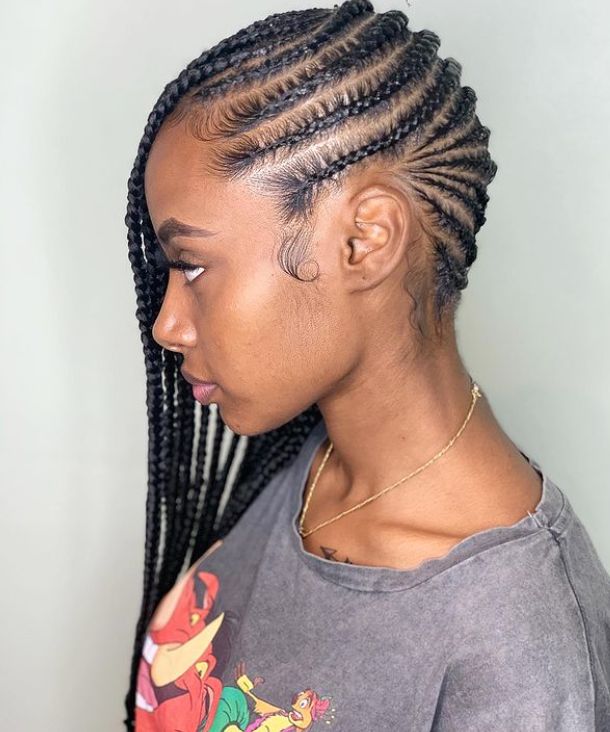 Side Swept Braids (1)